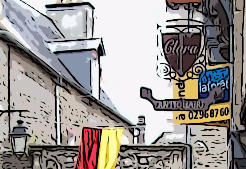 La Rue de La Larderie, Dinan, France D0246 - Image 3